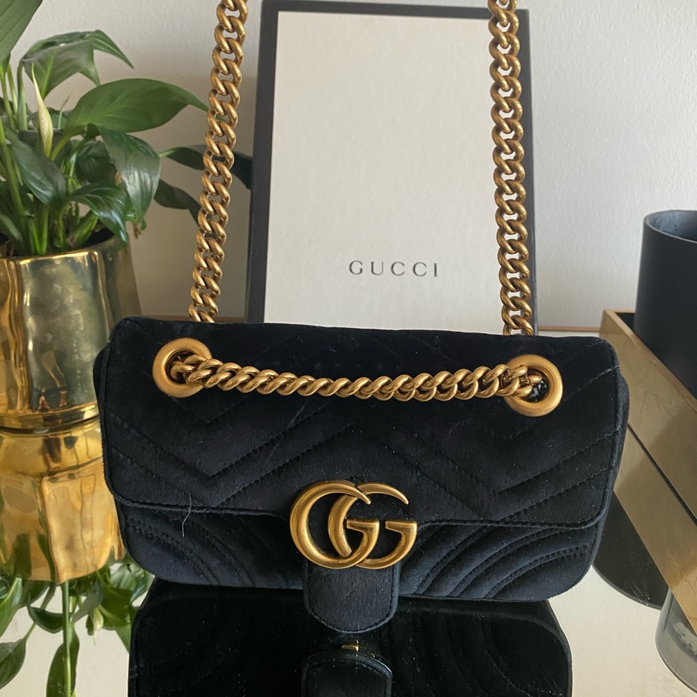 Velvet Gucci Bag
